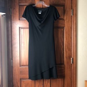 S L Fashions Black Dress